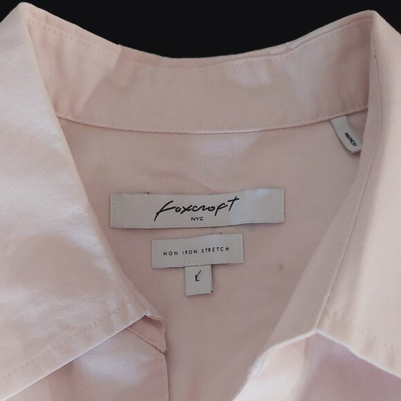 Light Pink Button-up Blouse - Picture 3 of 3